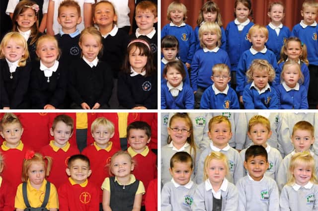Reception class scene you might remember from 2013.