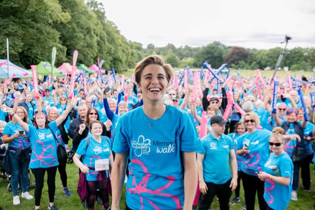 Line of Duty actor Vicky McClure is calling on people to take part in the 2021 Memory Walk as the event returns to South Tyneside