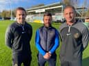 South Shields defender Blair Adams is relishing the prospect of facing Forest Green Rovers in front of a record crowd at the 1st Cloud Arena on Saturday lunchtime.