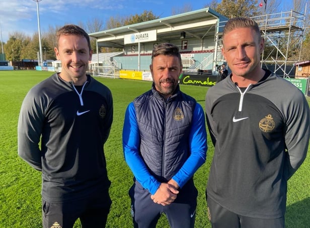 South Shields defender Blair Adams is relishing the prospect of facing Forest Green Rovers in front of a record crowd at the 1st Cloud Arena on Saturday lunchtime.
