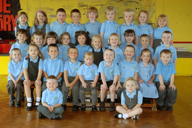 Mrs Allen's class in the picture 16 years ago at St Matthew's RC Primary.