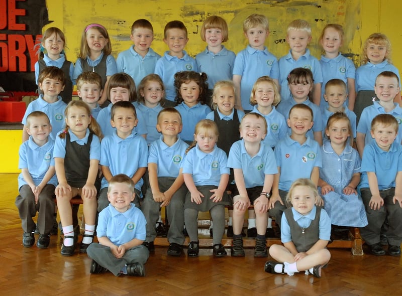Mrs Allen's class in the picture 16 years ago at St Matthew's RC Primary.