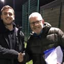Hebburn Town's new signing Liam Smith