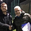 Hebburn Town's new signing Liam Smith