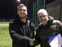 Hebburn Town's new signing Liam Smith