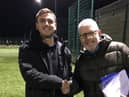 Hebburn Town's new signing Liam Smith
