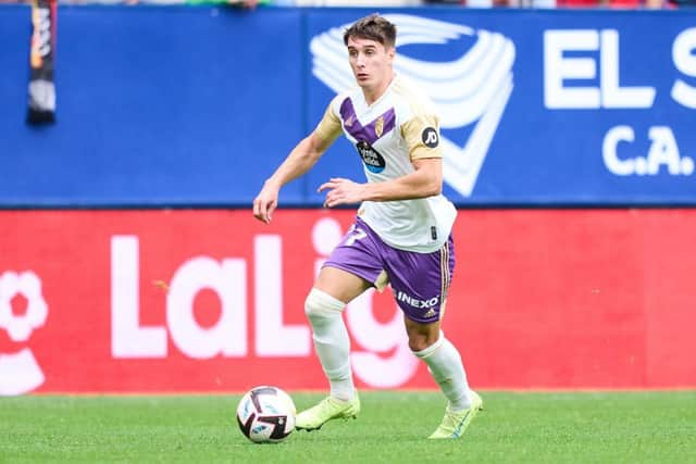 Ivan Fresneda of Real Valladolid (Photo by Juan Manuel Serrano Arce/Getty Images)