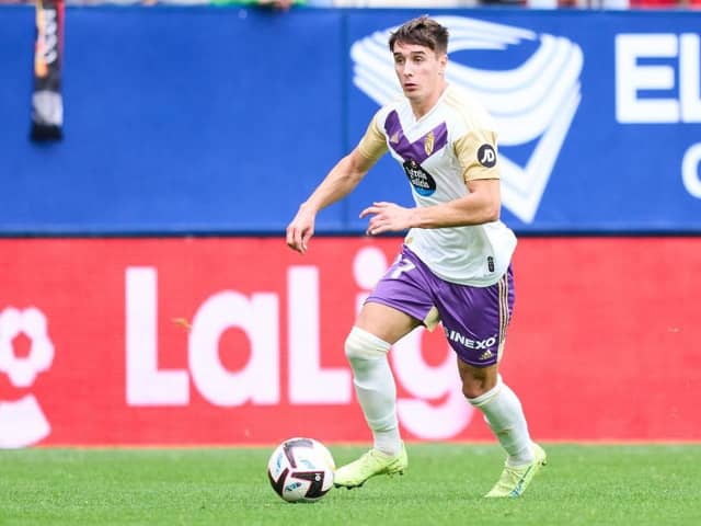 Ivan Fresneda of Real Valladolid (Photo by Juan Manuel Serrano Arce/Getty Images)