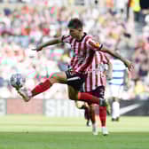Sunderland defender Dennis Cirkin is reportedly a transfer target for Tottenham Hotspur (Picture by FRANK REID)