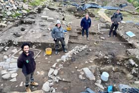Sam Serrano Ferraro, Constance Durgeat, Paula Constantine and Graeme Young of The Bamburgh Research Project.