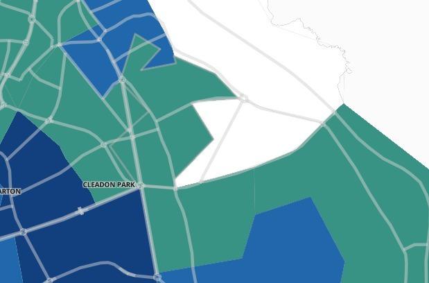 In the seven days up to May 18, West Park recorded a case rate of 54.9 per 100,000 people. A total of three cases were recorded - a drop of 50% from the previous week.