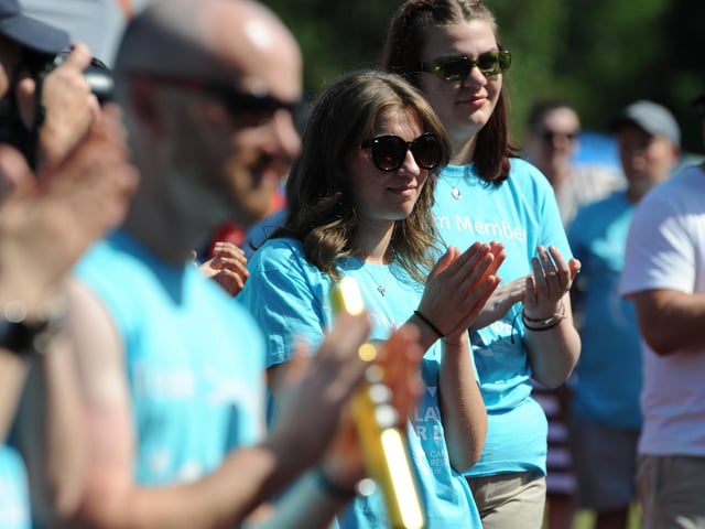 Cancer Research Relay for Life at Monkton Stadium, Jarrow.