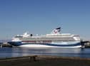 The TUI Marella Explorer 2 cruise ship at the Port of Tyne can be seen from South Shields riverside.