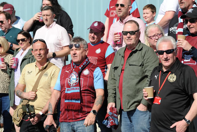 Fans turned out in force for the club's big day