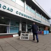 A polling station at Ocean Road Community Association, in South Shields