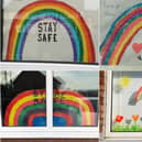 Rainbows are appearing in the windows of homes around South Tyneside.