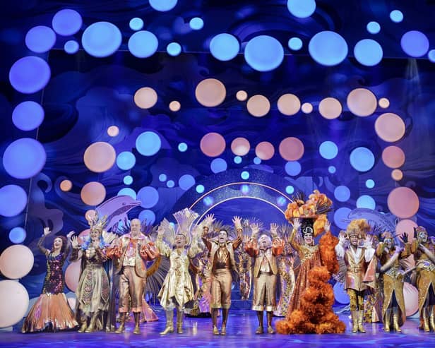 The Little Mermaid pantomime at Newcastle's Theatre Royal. Picture: Paul Coltas.