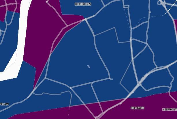 In the seven days up to April 8, Hebburn South recorded a case rate of 379.1 per 100,000 people. A total of 37 cases were recorded - a drop of 56.5% from the previous week.