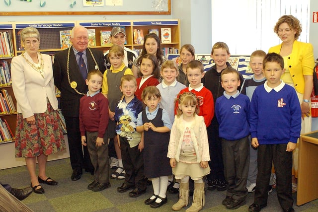 The winners of the Jarrow Reading Voyage in 2005. Recognise anyone?