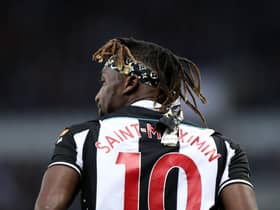 Newcastle United's Allan Saint-Maximin.