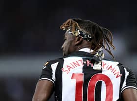 Newcastle United's Allan Saint-Maximin.