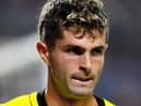 Christian Pulisic of Chelsea looks on during the Pre-Season Friendly match between Chelsea FC and Charlotte FC at Bank of America Stadium on July 20, 2022 in Charlotte, North Carolina. (Photo by Jacob Kupferman/Getty Images)