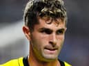 Christian Pulisic of Chelsea looks on during the Pre-Season Friendly match between Chelsea FC and Charlotte FC at Bank of America Stadium on July 20, 2022 in Charlotte, North Carolina. (Photo by Jacob Kupferman/Getty Images)