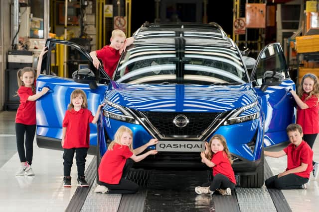 Young inspectors at Nissan as the firm promises to offer every schoolchild in the North East a place at a Nissan Skills Foundation event