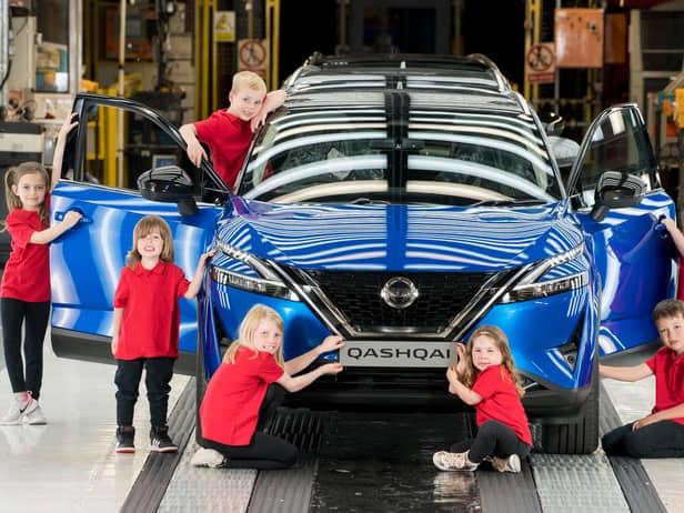Young inspectors at Nissan as the firm promises to offer every schoolchild in the North East a place at a Nissan Skills Foundation event