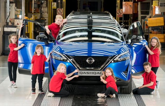 Young inspectors at Nissan as the firm promises to offer every schoolchild in the North East a place at a Nissan Skills Foundation event