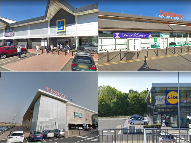 Supermarket lockdown rules for Sainsbury's, Tesco, ASDA, Morrisons, ALDI, Lidl and the Co-op. Picture: Google Maps