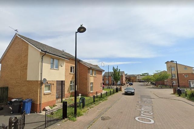 The Cake Kitchen is listed at a residential site in South Shields' Orchid Gardens and was awarded a five star rating last month.