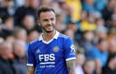 Leicester City midfielder James Maddison.