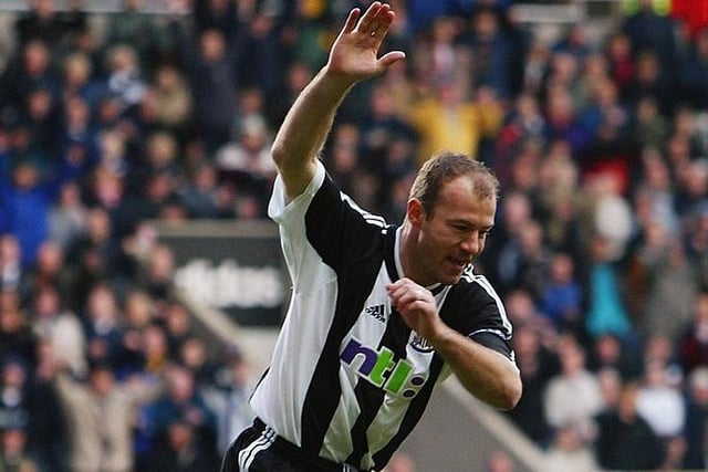 Newcastle United’s all-time record scorer netted in consecutive appearances at Old Trafford in January and November 2002. Shearer retired from football in 2006 with his last kick as a professional coming from the penalty spot against Sunderland. He now works as a pundit on Match of the Day.
