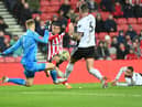 Sunderland were last night knocked out of the FA Cup by Fulham.