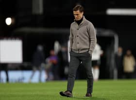 Former Newcastle United midfielder Scott Parker is the current manager of Fulham. (Photo by Clive Rose/Getty Images)