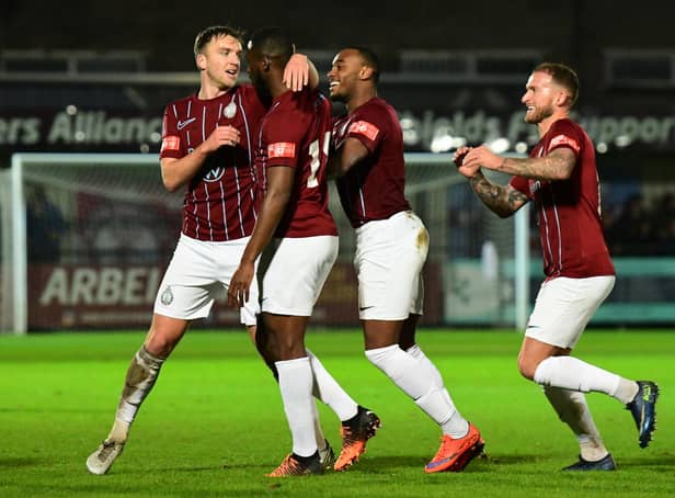 South Shields are looking to strengthen their lead in the Northern Premier League when they travel to Stalybridge Celtic on Saturday.