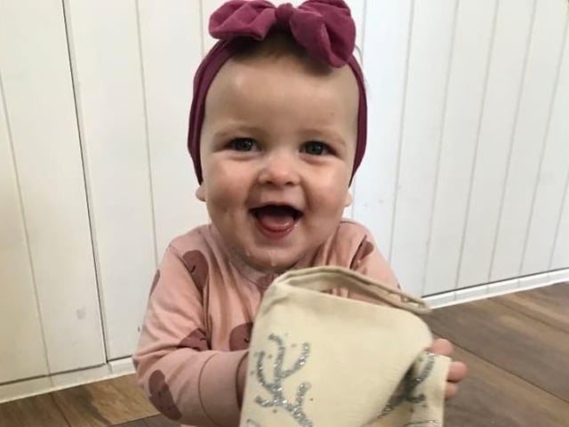 Eight-month-old Erin. Picture: Harriett Ponsford