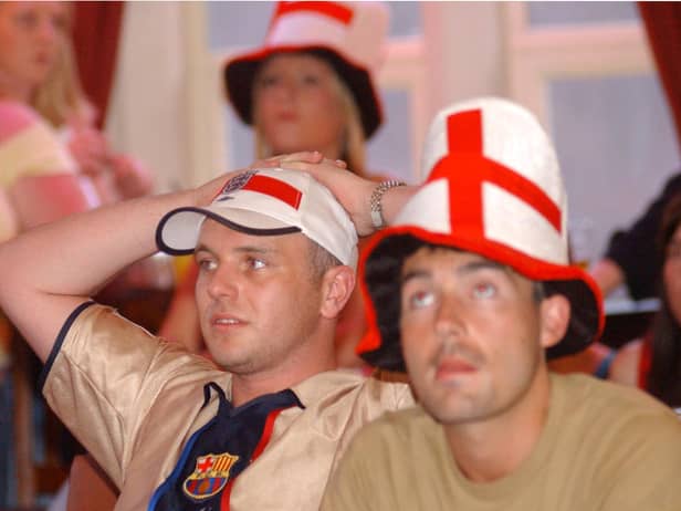 Watching England v France intently. Are you pictured?