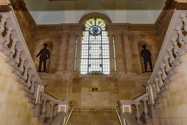 The main staircase