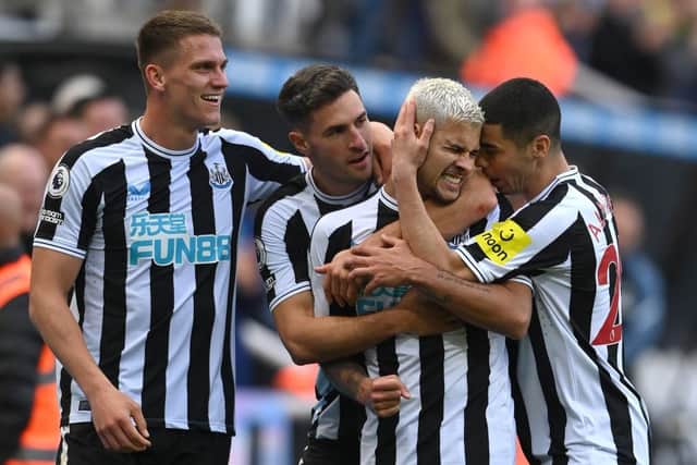Garth Crooks believes Newcastle United could win the Premier League title very soon (Photo by Stu Forster/Getty Images)