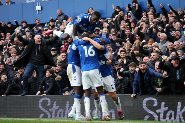 Everton's last home Premier League defeat came against Southampton on January 14, 2023.