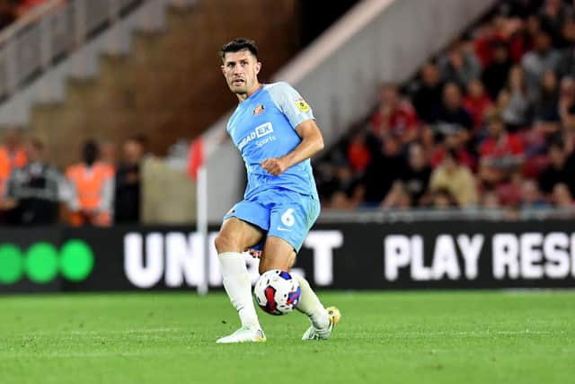 Danny Batth playing for Sunderland against Middlesbrough. Picture by FRANK REID