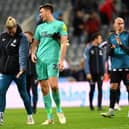 Nick Pope and Loris Karius (Photo by Stu Forster/Getty Images)