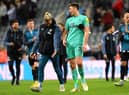 Nick Pope and Loris Karius (Photo by Stu Forster/Getty Images)