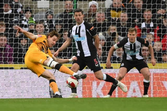 Newcastle United will be hoping to avoid a repeat of their defeat to Cambridge United in January (Photo by Stu Forster/Getty Images)