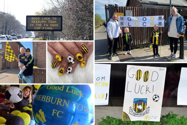 Good luck to Hebburn Town at Wembley