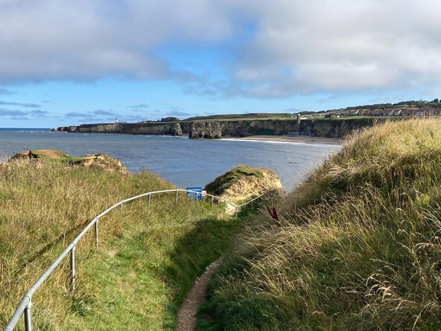 The emergency services were called to Marsden twice in the space of just hours due to concern for people close to the coastline.