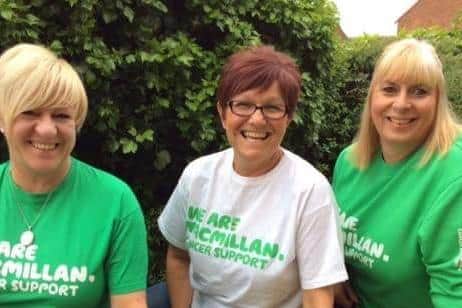 Julie Cunningham, Linda Gordon and Allison Watson of South Shields Macmillan Fundraising Group.