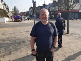 Eddie Haughton, 50, believes a five pence reduction on fuel duty would be "better than nothing".